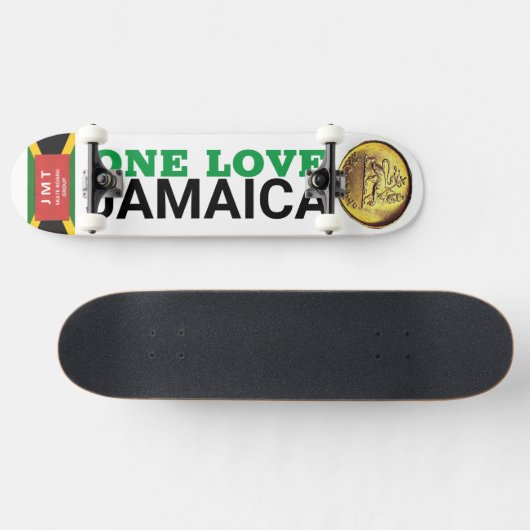 Eine LIEBE JAMAICA Skateboard (Horizontal)