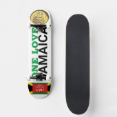 Eine LIEBE JAMAICA Skateboard (Vorderseite)