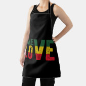 Eine Liebe Jamaican Rasta Reggae Schürze (InSitu)
