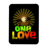 Eine Liebe Jamaika Magnet (Vertikal)