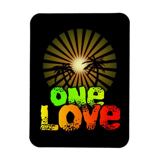 Eine Liebe Jamaika Magnet (Vertikal)