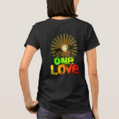 Eine Liebe Jamaika T-Shirt (Rückseite)