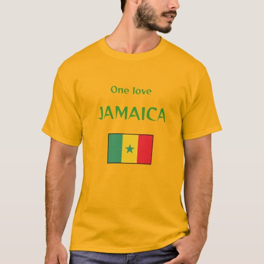 Eine Liebe Jamaika T-Shirt (Vorderseite)