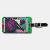 Eine Liebe & LIVE LIEBE LAUGH Gepäckmarke Gepäckanhänger (Vorderseite horizontal)