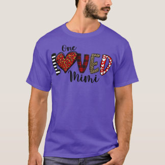 Eine Liebe Mimi Mama Liebe Herz Valentinstag Mutte T-Shirt
