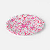 Eine Liebe Pappteller (Schrägansicht)