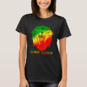 Eine Liebe Rasta Reggae Rastafarian Lion of Judah T-Shirt (Vorderseite)