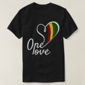 Eine Liebe Reggae 1 T-Shirt (Design vorne)