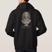 Eine Liebe – Reggae-Geist in Stein Hoodie (Rückseite)