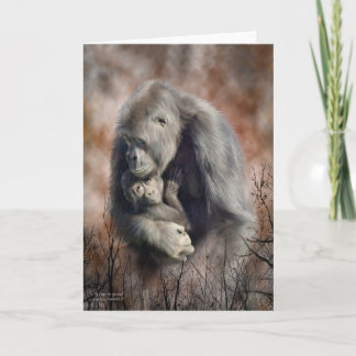 Eine Liebe So Grand - Gorilla ArtCard Karte