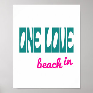 Eine Liebe (Standard-Bildformat) Poster