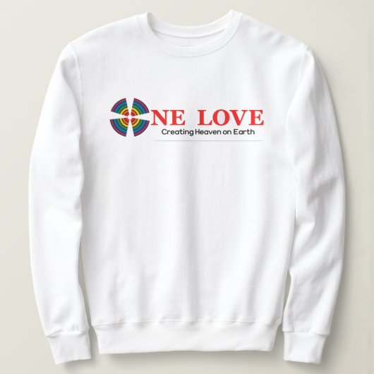 Eine Liebe Sweatshirt (Design vorne)