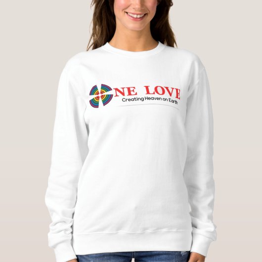 Eine Liebe Sweatshirt (Vorderseite)