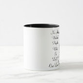 Eine Liebe-Tasse Tasse (Zentrum)