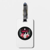 Eine Liebe und I LIEBE U Gepäckanhänger (Rückseite vertikal)