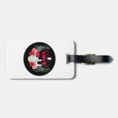 Eine Liebe und I LIEBE U Gepäckanhänger (Rückseite horizontal)