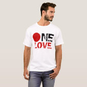 EINE LIEBE (UNTERSTÜTZUNG JAPAN) T-Shirt (Vorne ganz)