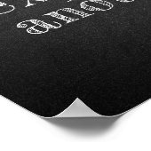 Eine Liebe vertreibt ein weiteres Holzkohleposter Poster (Ecke)