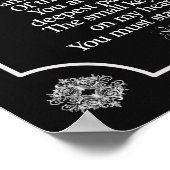 Eine LIEBE WIE UNSERE — Plakatdruck Poster (Ecke)