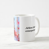 Eine liebende Embrace im Pokal: Wärme für Sie - Kaffeetasse (VorderseiteRechts)