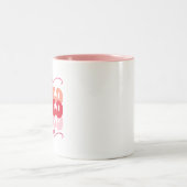 Eine liebende Krankenschwester Zweifarbige Tasse (Mittel)