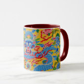 Eine liebenswerte Philip Jacobs Fabric Dragon Tass Tasse (VorderseiteRechts)