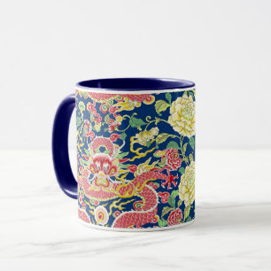 Eine liebenswerte Philip Jacobs Fabric Dragon Tass Tasse