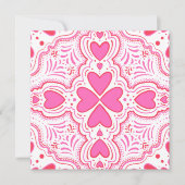 Eine liebevolle Feier Einladung (Vorderseite)