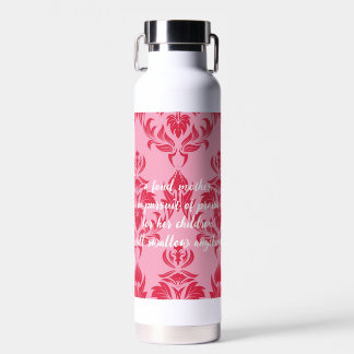 Eine liebevolle Mutter Trinkflasche
