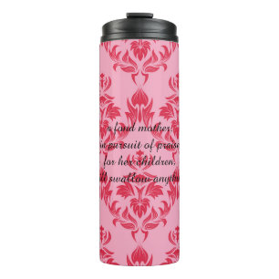 Eine liebevolle Mutter wird alles schlucken, was t Thermosbecher