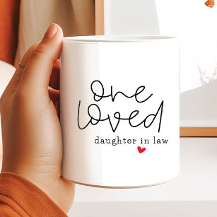 Eine liebte Tochter im Jura Kaffeetasse