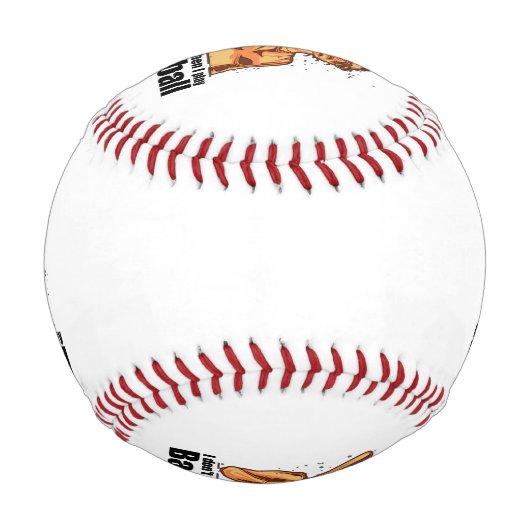 Eine Liga ihrer eigenen Baseball (Rückseite)