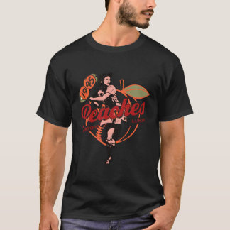 Eine Liga ihrer eigenen Rockford Pfirsiche Basebal T-Shirt