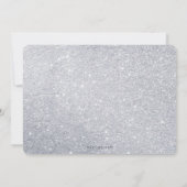 Eine Li'l Silver Holiday Party Einladung (Rückseite)