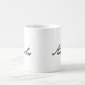 Eine Lincoln-Unterzeichnung Kaffeetasse (Mittel)