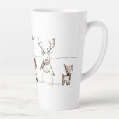 Eine Linie festlicher Freude Milchtasse (Rechts)