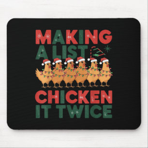 Eine Liste Erstellen Es Zweimal Weihnachten Xmas C Mousepad