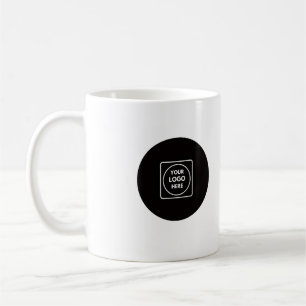 Eine Logo-Geschäft Personalisierte Kaffeetasse hin