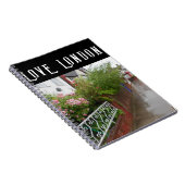 Eine Londoner Straße und regen England Notizblock (Rechte Seite)