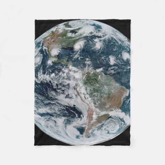 Eine lose Kette tropischer Wirbelstürme Fleecedecke (Vorderseite)