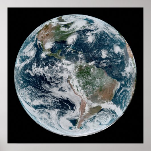 Eine lose Kette tropischer Wirbelstürme Poster (Vorne)