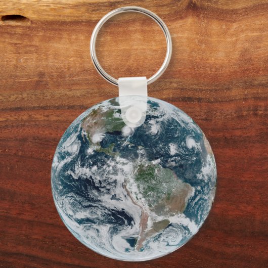 Eine lose Kette tropischer Wirbelstürme Schlüsselanhänger (Rückseite)