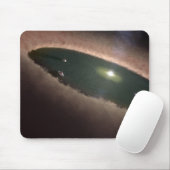 Eine Lücke in einem protoplanetären oder planetenb Mousepad (Mit Mouse)