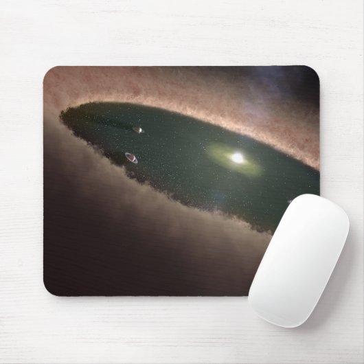 Eine Lücke in einem protoplanetären oder planetenb Mousepad (Mit Mouse)