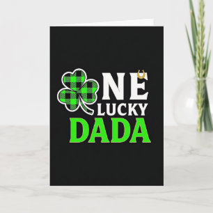 Eine Lucky Dada-Gratulationskarte Karte