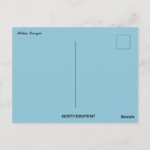 Eine Luftaufnahme von Tiflis Georgia Postkarte (Rückseite)