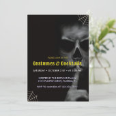 Eine lustige Halloween-Einladung Einladung (Stehend Vorderseite)