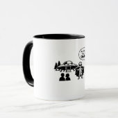 Eine lustige Interpretation der Disclosure-Bewegun Tasse (Vorderseite Links)
