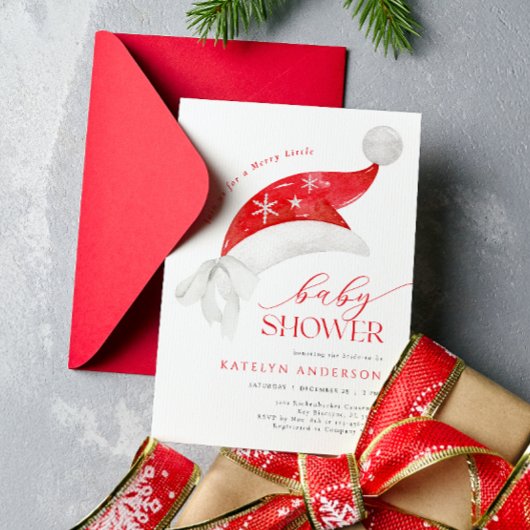 Eine lustige kleine Babydusche Einladung