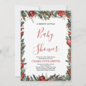 Eine lustige kleine Babydusche Einladung (Vorderseite)